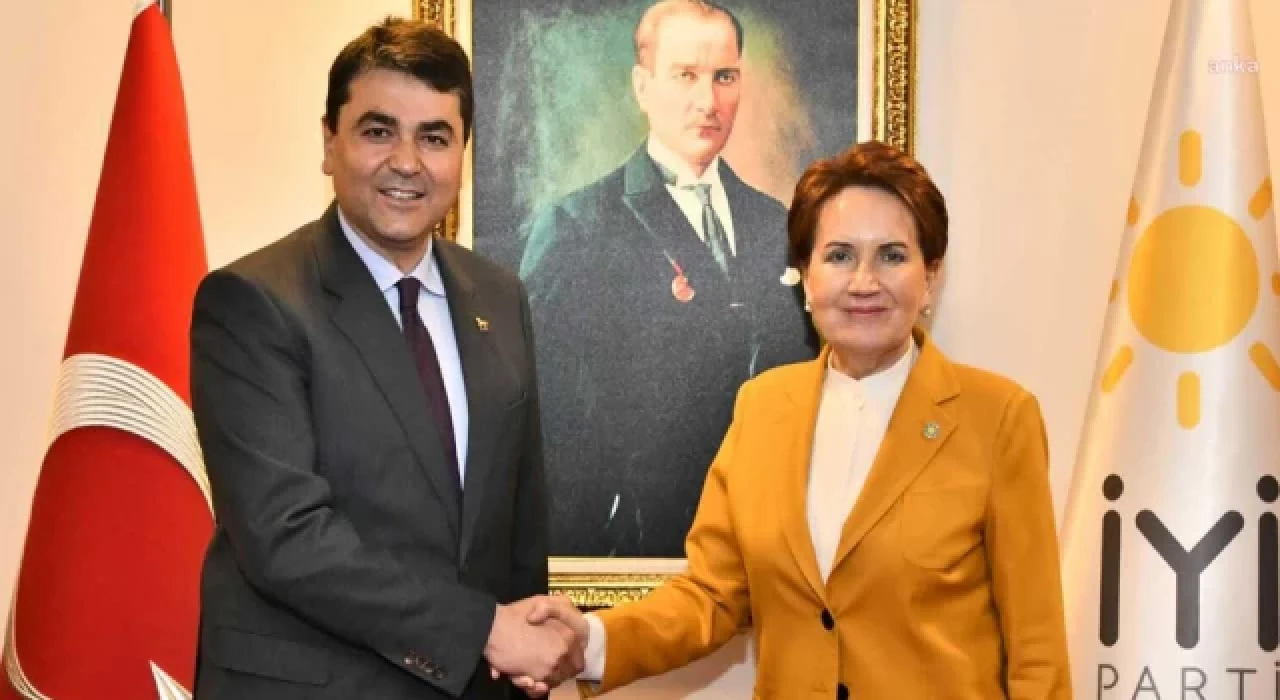 Gültekin Uysal, İyi Parti Genel Merkezi’nde Meral Akşener'i ziyaret etti