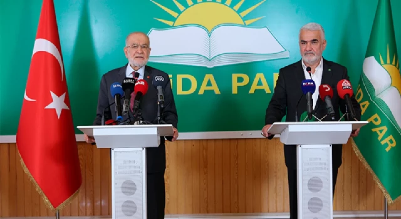 Karamollaoğlu, HÜDA-PAR'a ziyarette bulundu