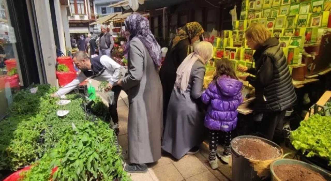 Pazardaki pahalılıktan isyan eden vatandaş çareyi tohumcularda buldu