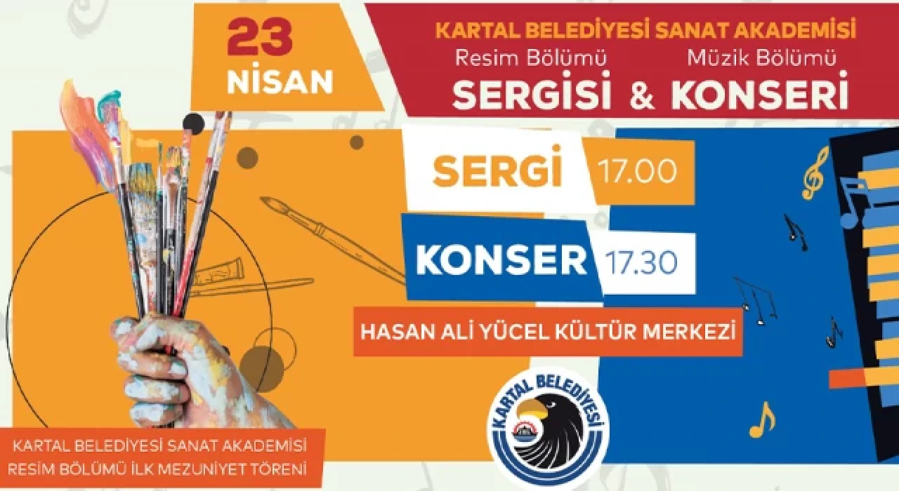 Sanat Akademisi öğrencileri 23 Nisan’da iki sevinci beraber yaşayacak