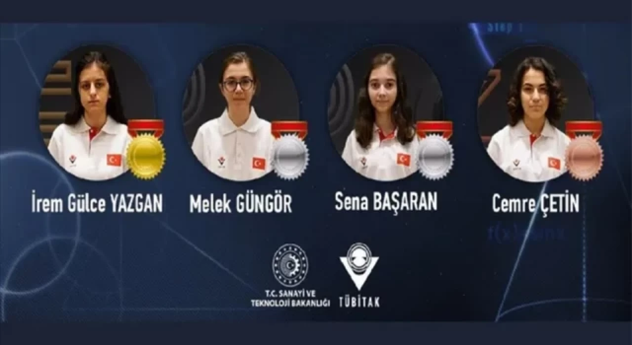 Türkiye, Avrupa Kızlar Matematik Olimpiyatı'nda ikinci oldu