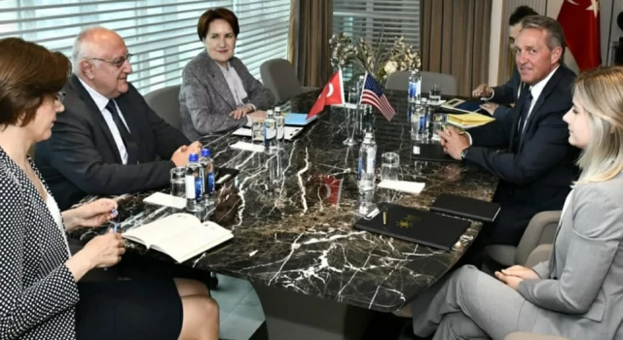 Akşener, ABD Büyükelçisi Flake'i kabul etti