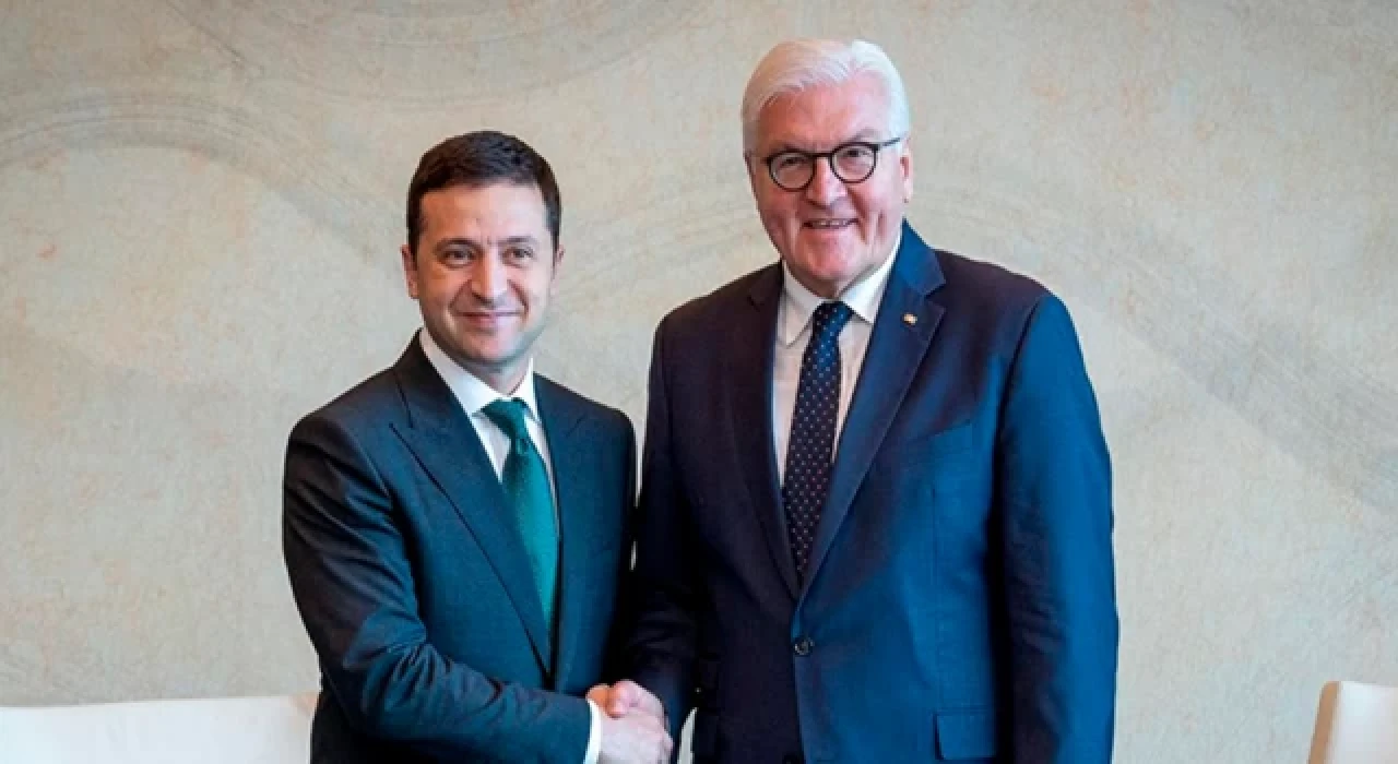 Almanya Cumhurbaşkanı Steinmeier, Ukrayna lideri Zelenski'yle telefonda görüştü