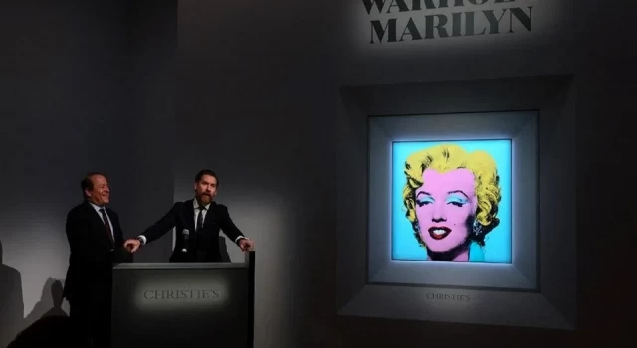 Andy Warhol'un Marilyn Monroe portresine rekor fiyat