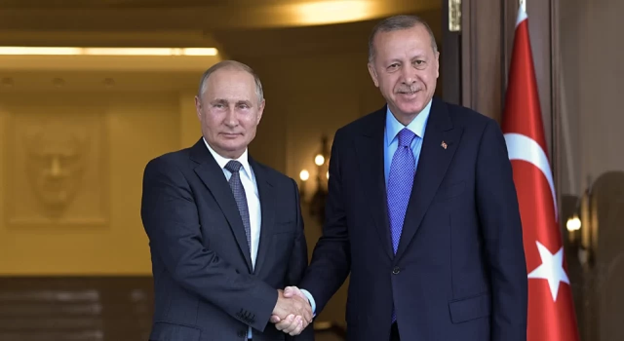 Cumhurbaşkanı Erdoğan, Putin ile görüşme gerçekleştirdi