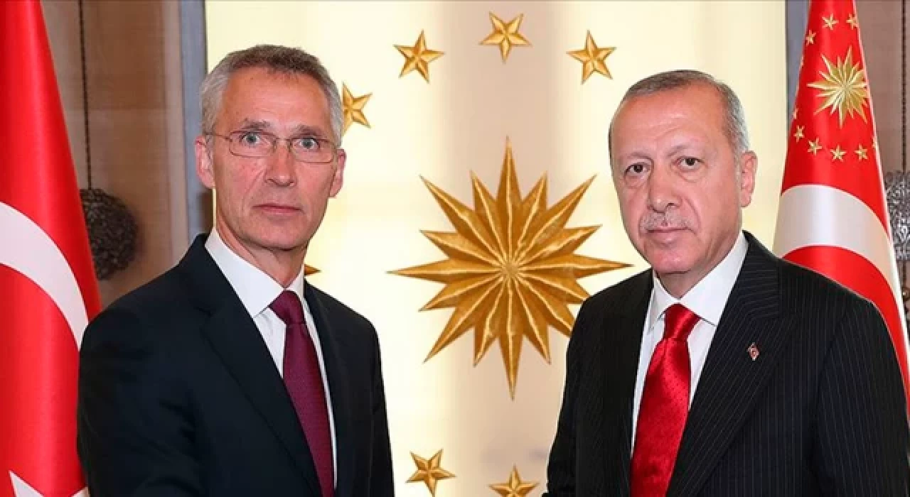 Erdoğan, NATO Genel Sekreteri Stoltenberg ile görüştü