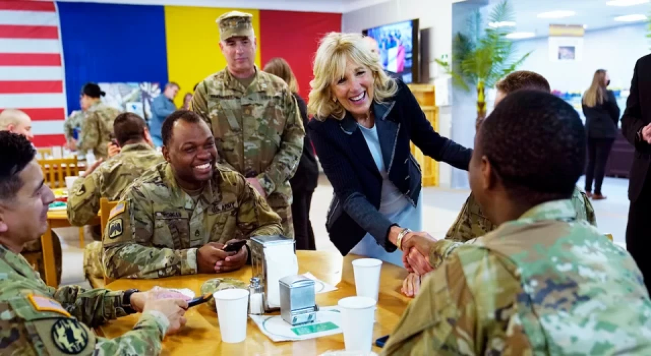 Jill Biden'dan Ukrayna'ya ziyaret