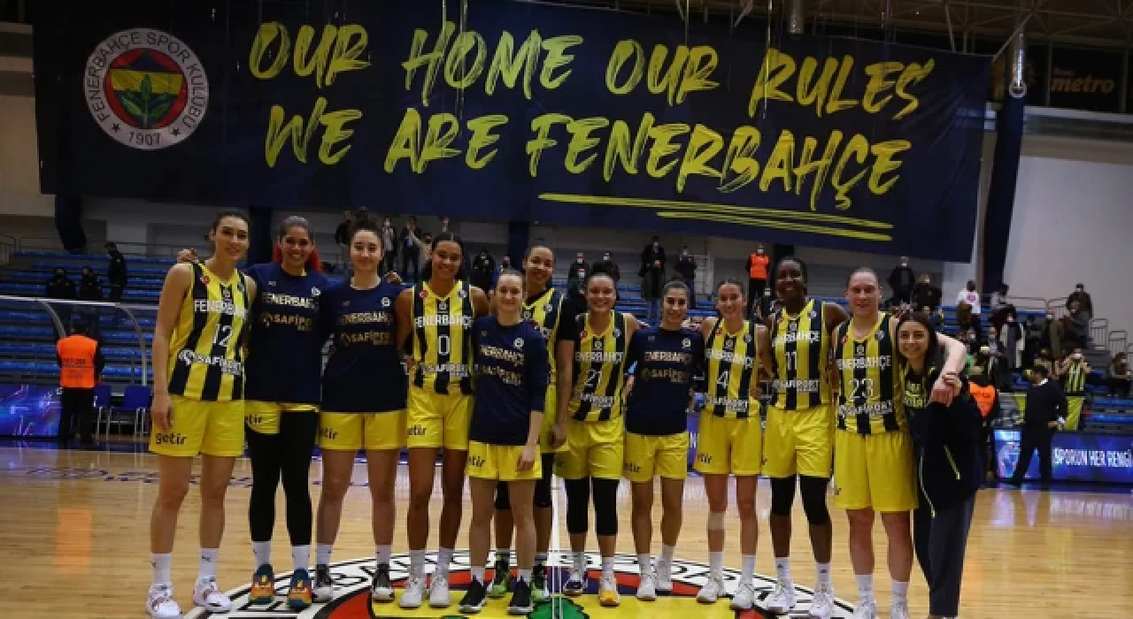 Kadınlar Basketbol Süper Ligi'nde ilk finalist Fenerbahçe Safiport oldu