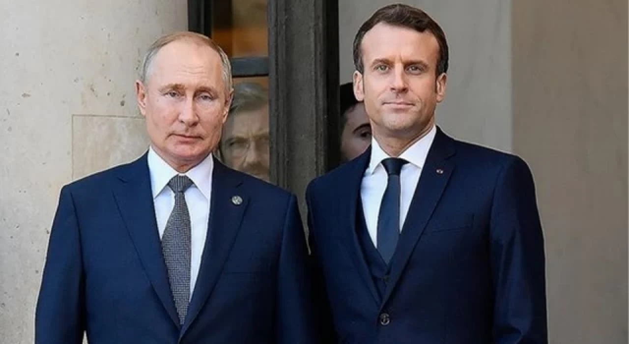 Macron ve Putin telefonda görüştü