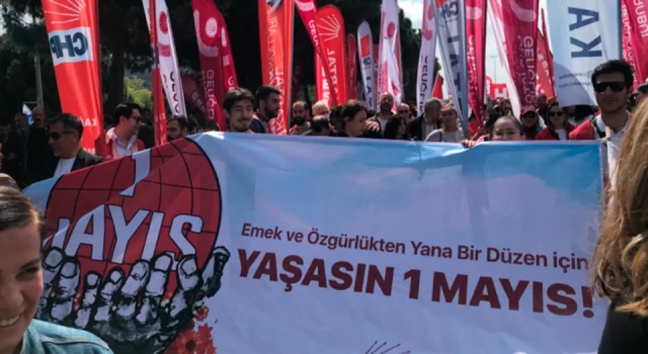 Maltepe'deki 1 Mayıs kutlamaları