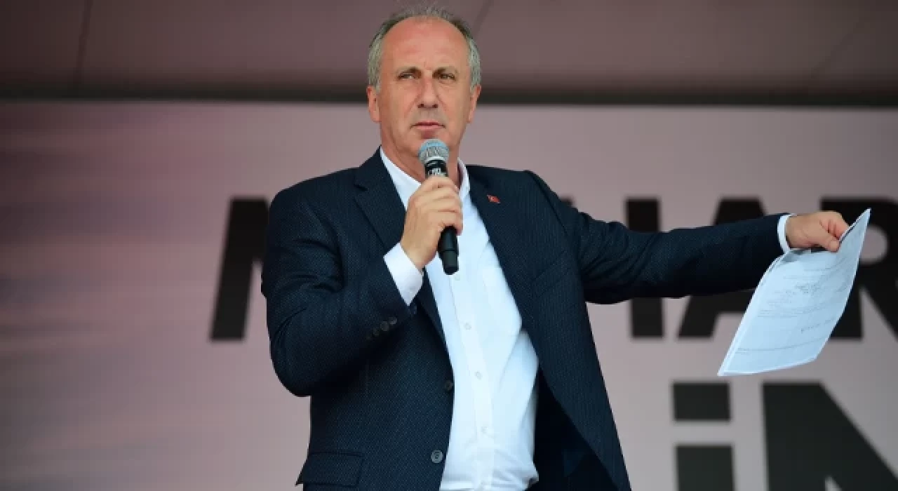 Memleket Partisi Genel Başkanı Muharrem İnce: Bu zengin toprakların yoksul çocukları olmayacağız