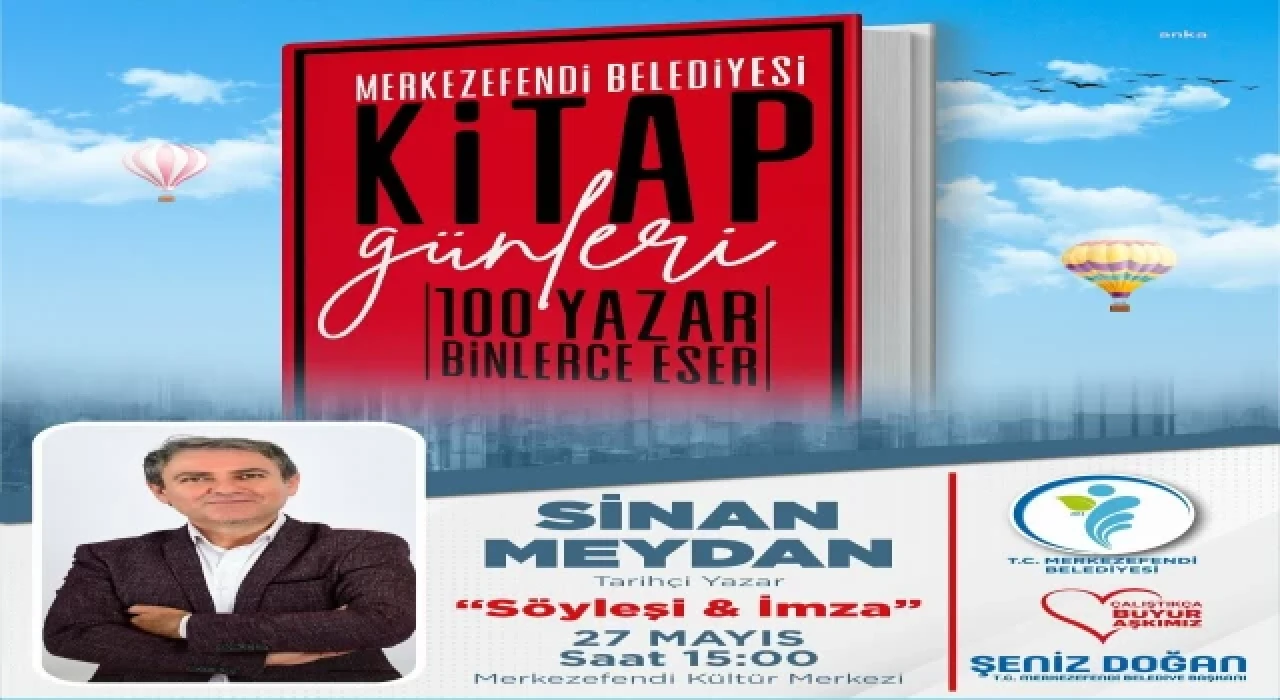 Merkezefendi'de kitap günleri başlıyor