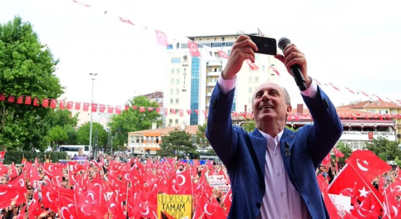 Muharrem İnce: Anket yaptırdık, yüzde 7 barajını geçiyoruz