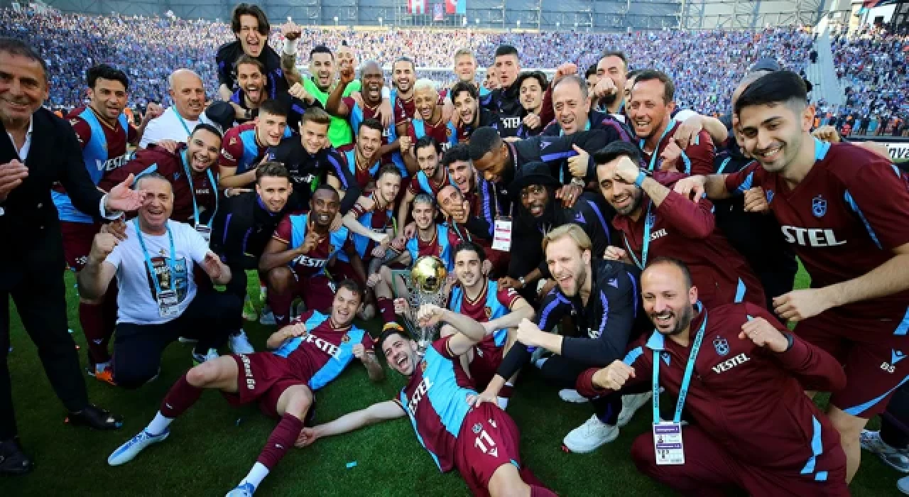 Şampiyon Trabzonspor, sezonun son maçında Başakşehir deplasmanında