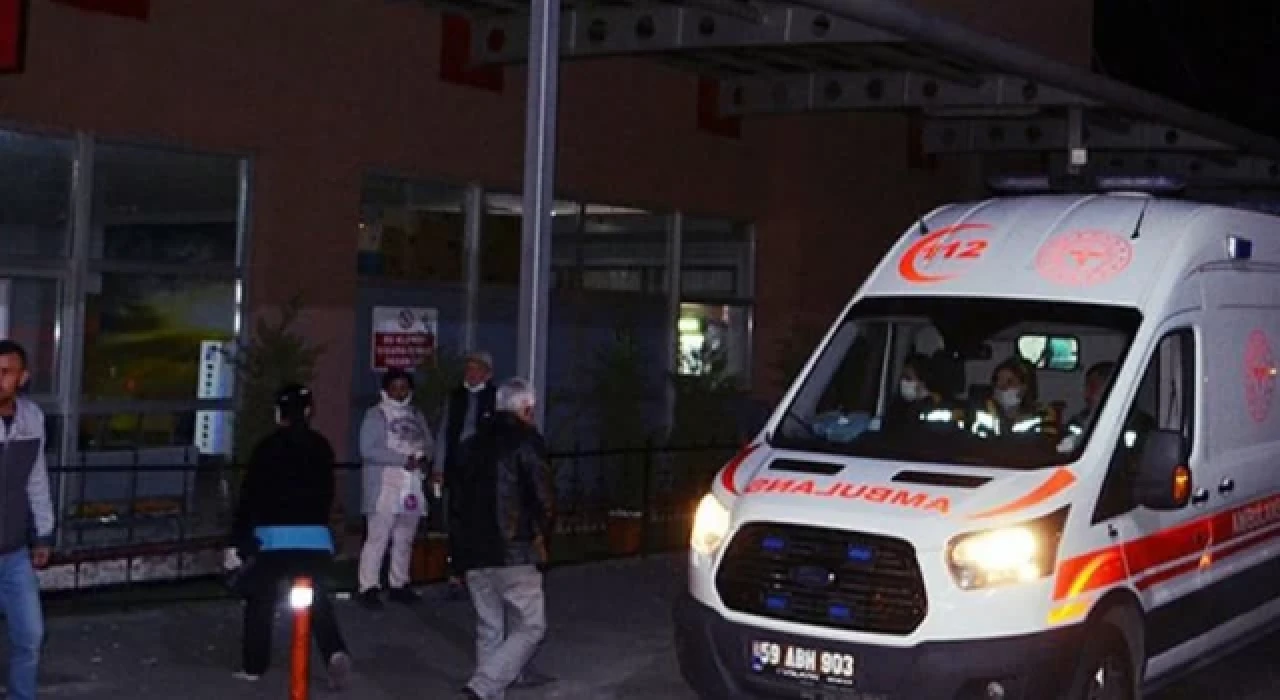 Tekirdağ Ergene'de 28 işçi yedikleri yemekten zehirlendi