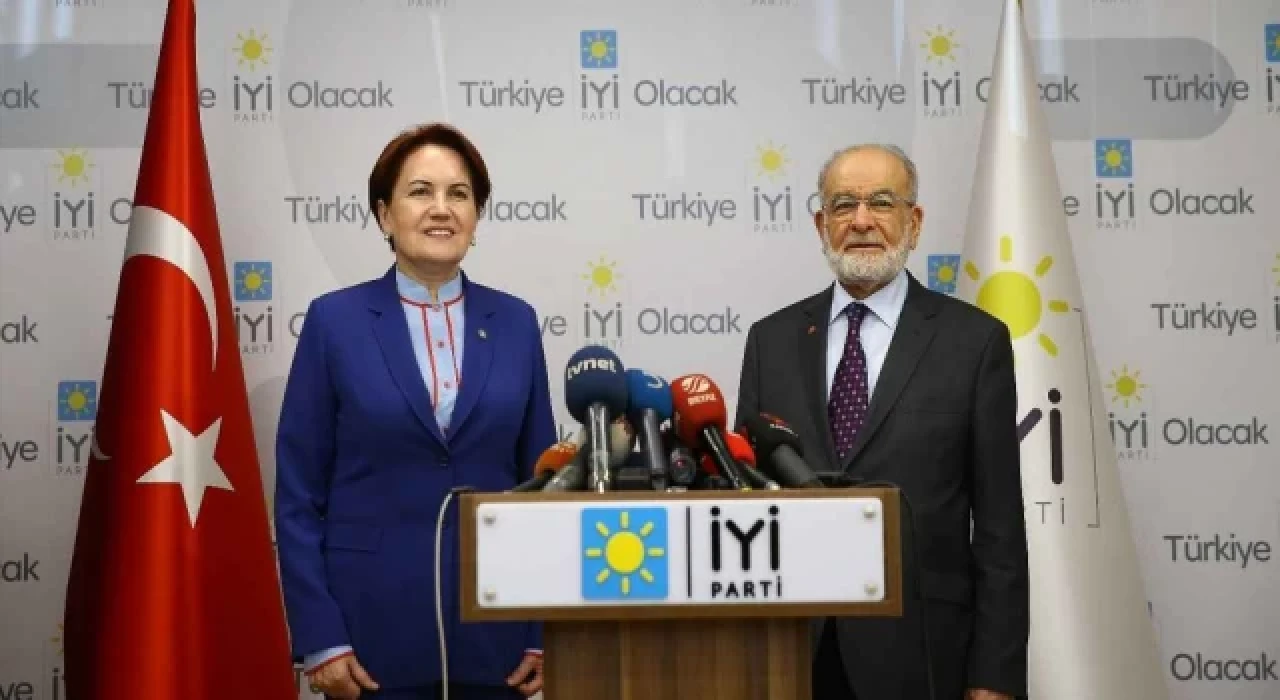 Temel Karamollaoğlu'ndan İYİ Parti Genel Merkezi'nde Meral Akşener'e ziyaret