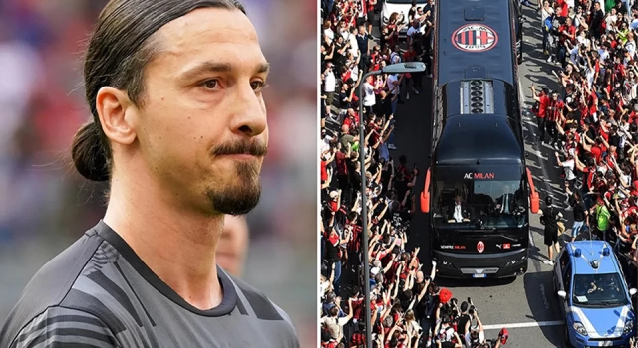 Zlatan Ibrahimovic eliyle takım otobüsünün camını kırdı