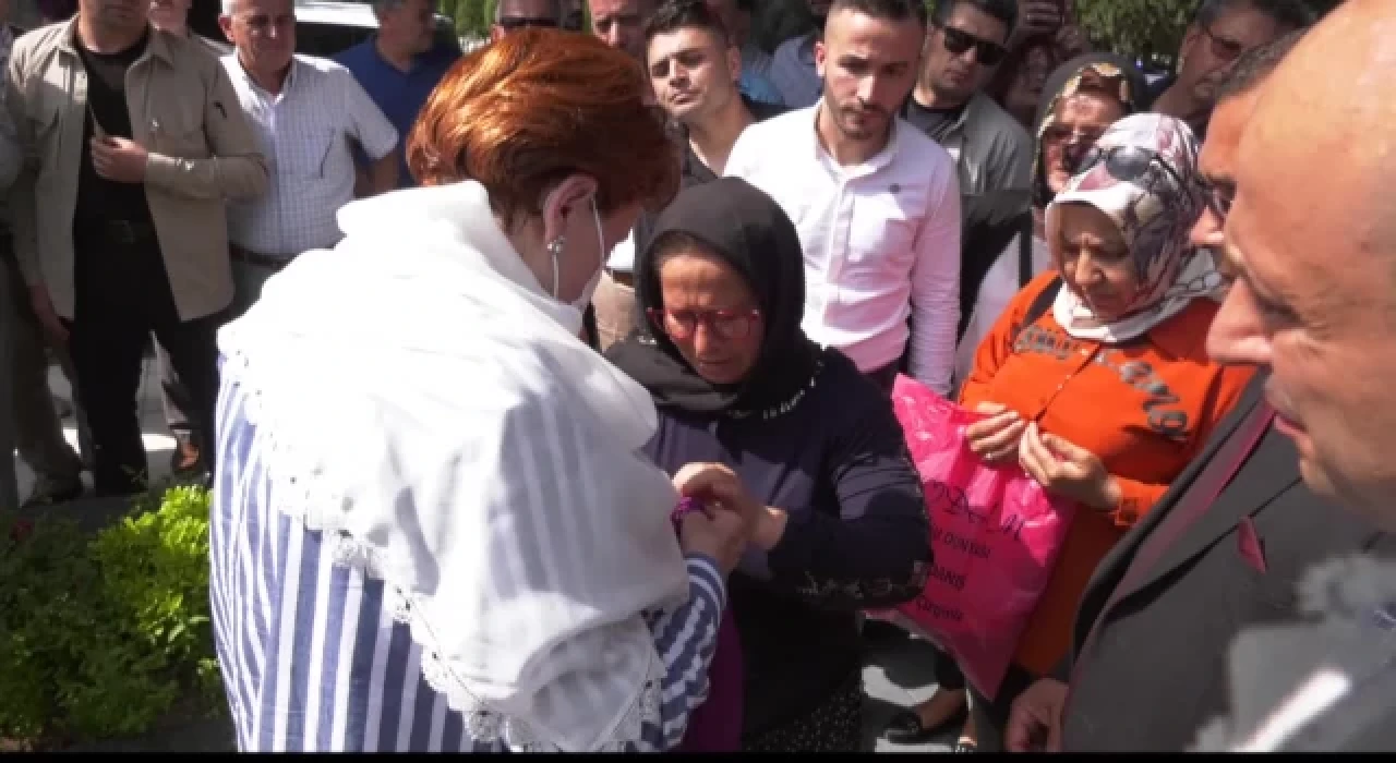 Akşener, Soma Maden Faciası’nda yaşamını yitirenler anısına yapılan Soma Maden Şehitliği Anıtı’nı ziyaret etti