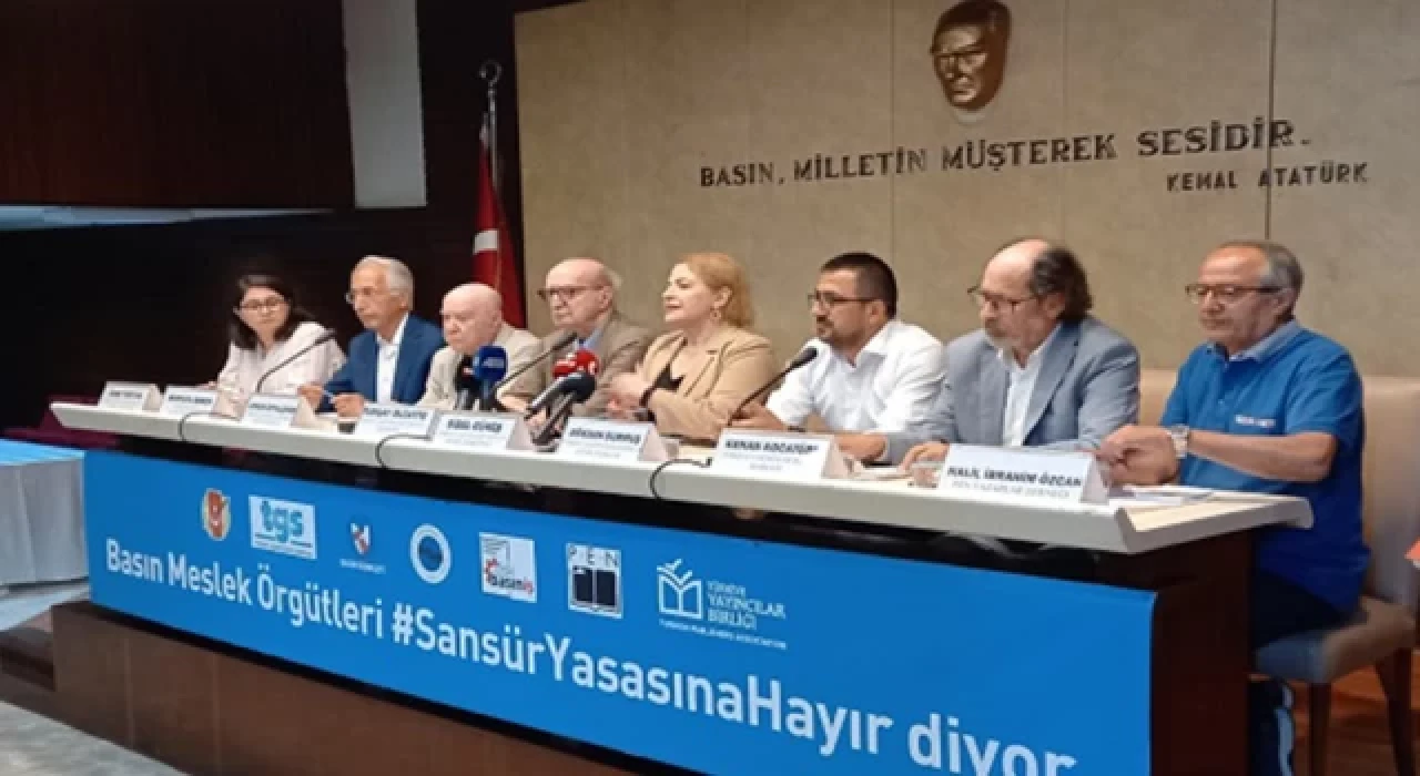 Basın meslek örgütleri 'Sosyal Medya Yasası'na itirazda bulundu