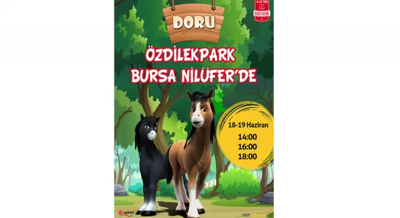 Bursa Nilüfer Özdilek Park'ta minikler için eğlenceli etkinlikler