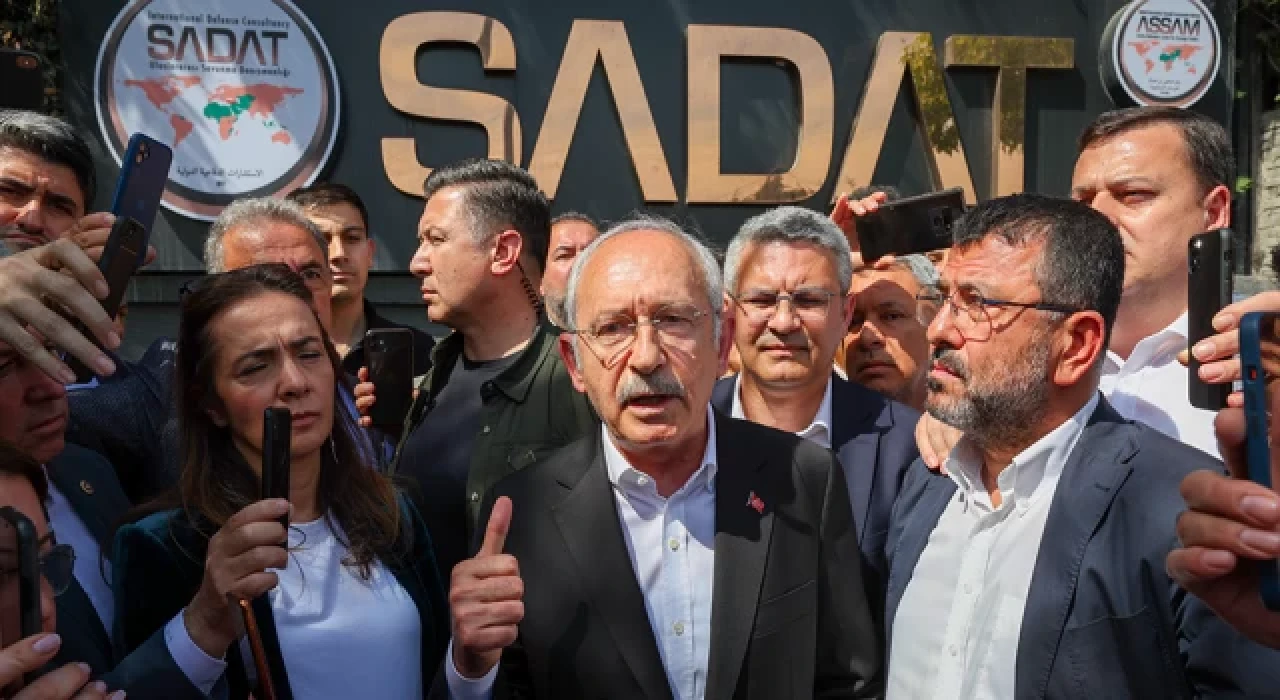 CHP, SADAT hakkında suç duyurusunda bulunacak