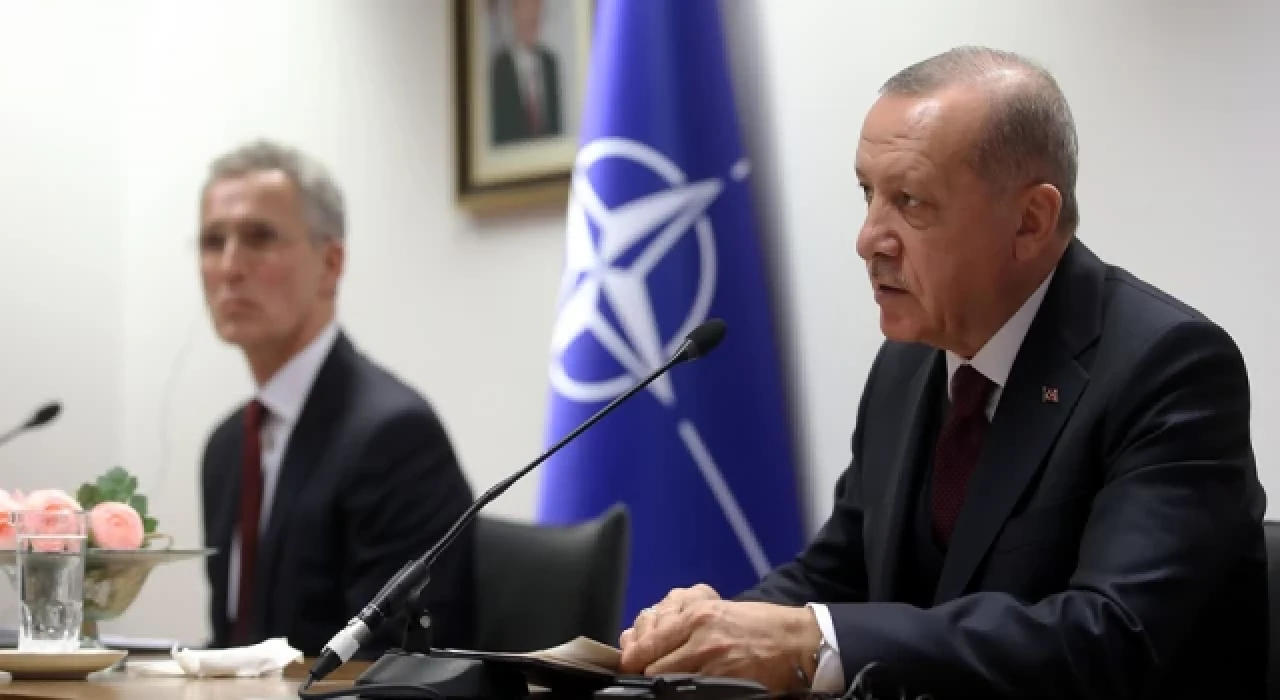 Cumhurbaşkanı Erdoğan, NATO Genel Sekreteri Stoltenberg ile görüştü