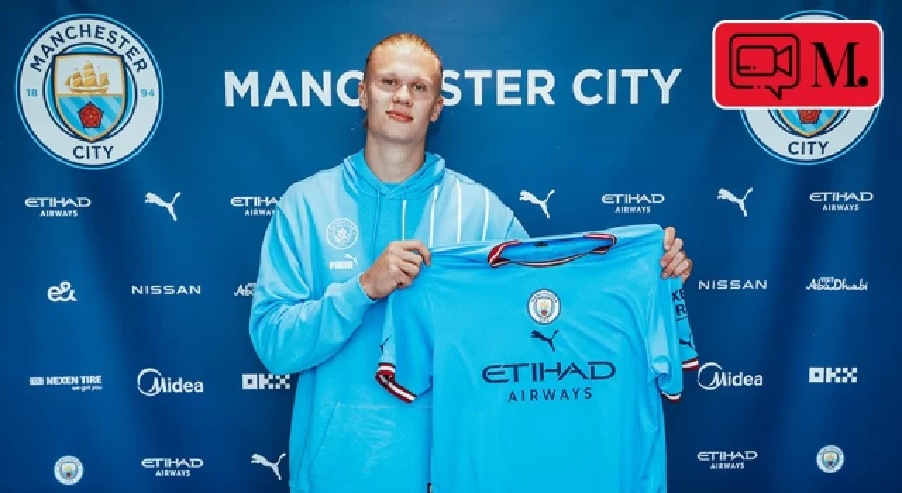 Erling Haaland Manchester City'de