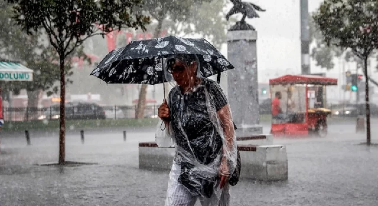 Meteoroloji'den sağanak yağış uyarısı