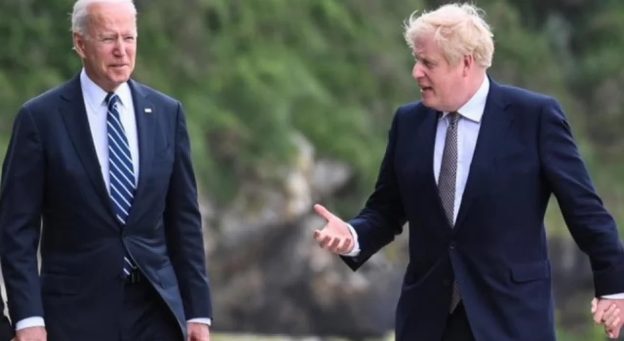 Biden, istifası sonrası yaptığı açıklamada Boris Johnson'dan bahsetmedi