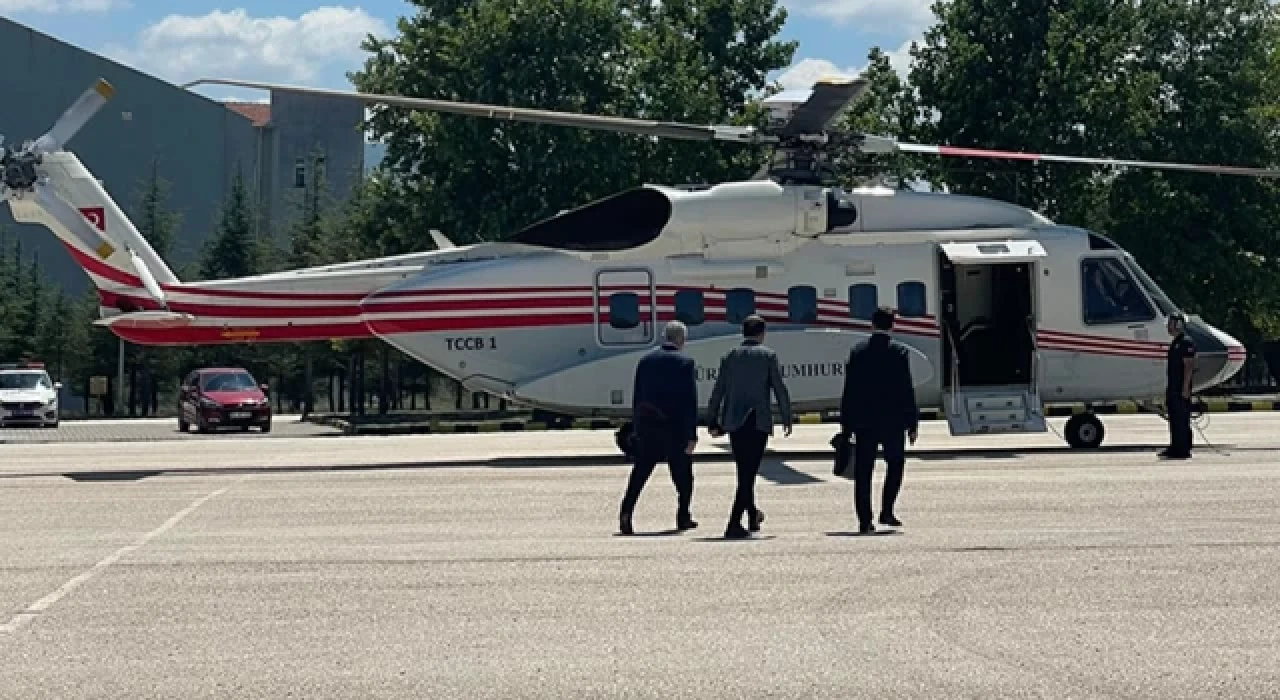 Binali Yıldırım’ı taşıyan helikopter Bilecik’e acil iniş yapmak zorunda kaldı