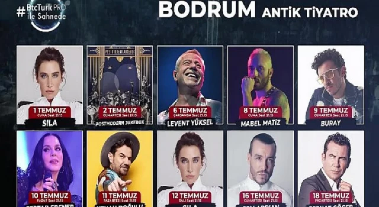 BtcTurk|PRO ana sponsorluğundaki ‘Açıkhava Konserleri başlıyor!