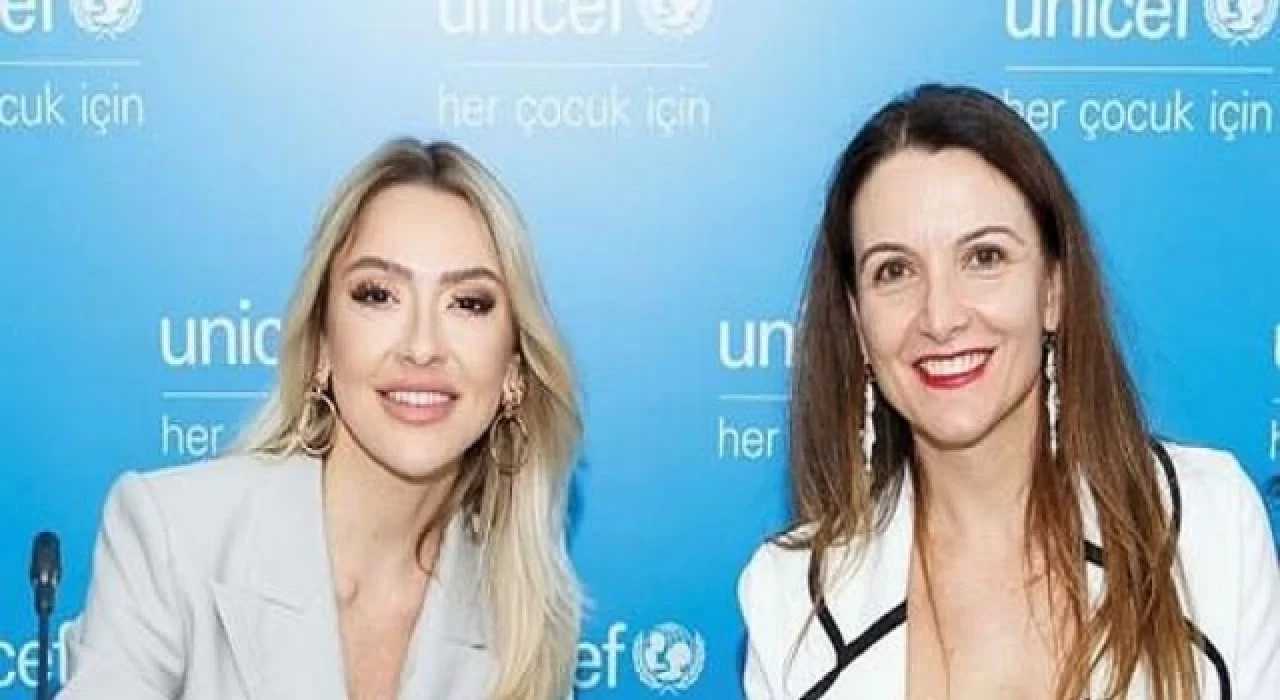 Hadise, UNICEF Çocuk Hakları Savunucusu Oldu