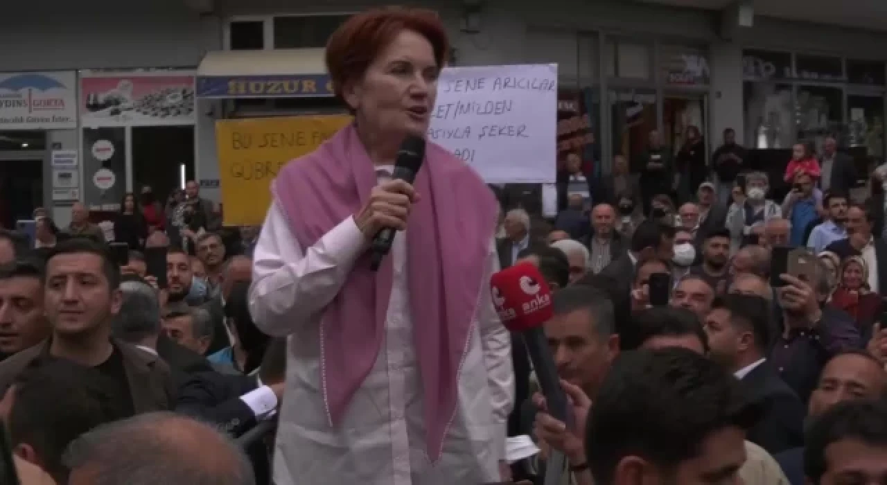 İYİ Parti Genel Başkanı Meral Akşener Ordu’nun Kabataş ilçesini ziyaret etti