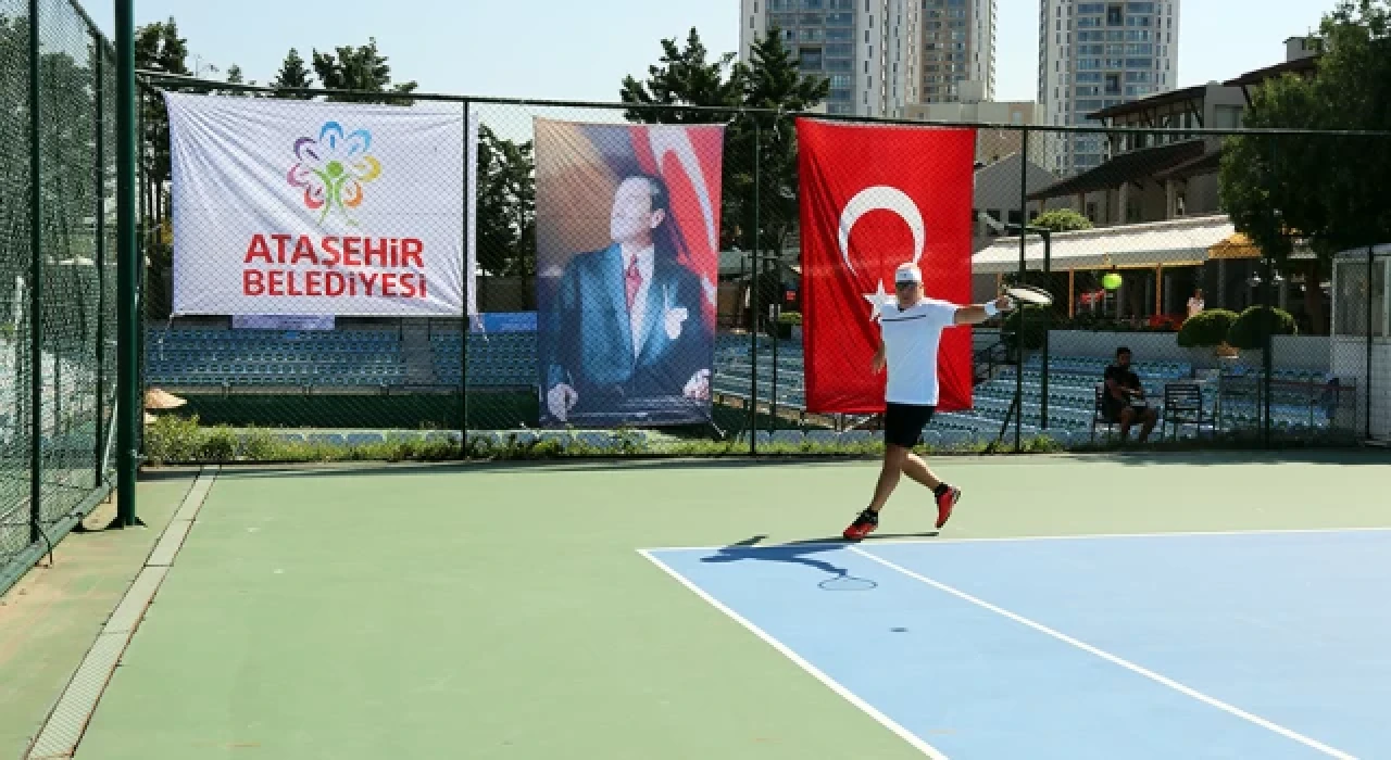 Uluslararası Ataşehir Belediye Başkanlığı  Tenis Turnuvası başladı