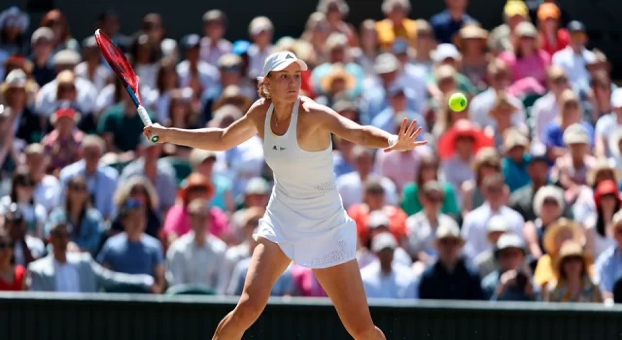 Wimbledon'da şampiyon Elena Rybakina