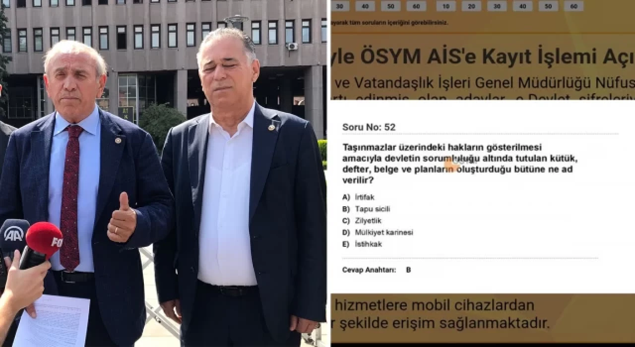 CHP, KPSS iddialarıyla ilgili suç duyurusunda bulundu