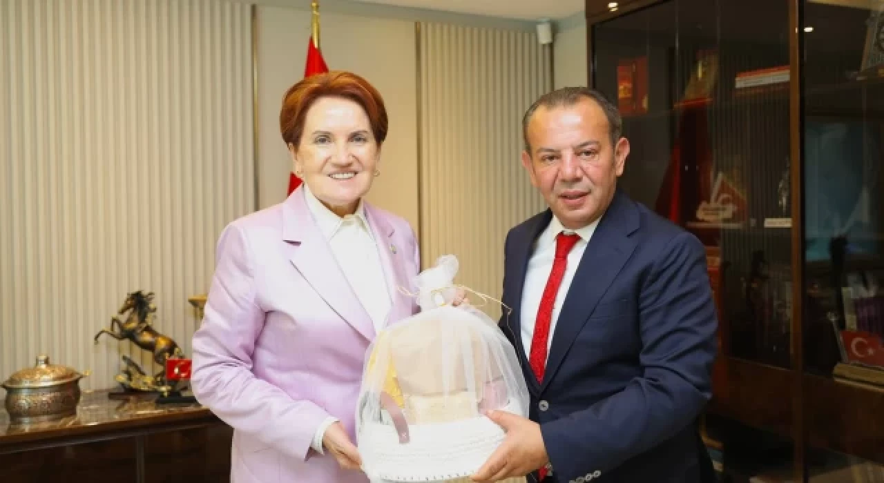 CHP’de disipline sevk edilen Tanju Özcan’dan Meral Akşener’e ziyaret