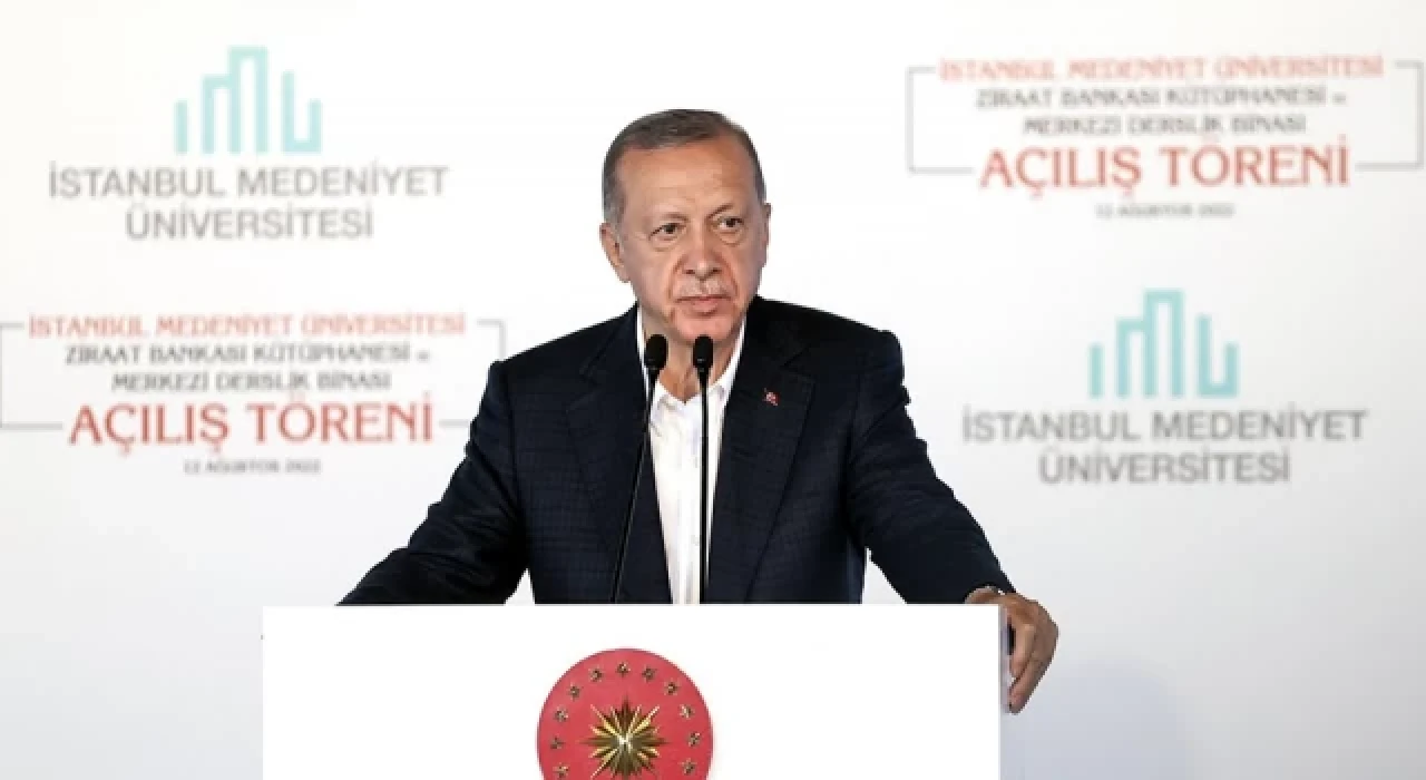 Cumhurbaşkanı Erdoğan: Ülkemizin en büyük üniversite kütüphanesini açıyoruz