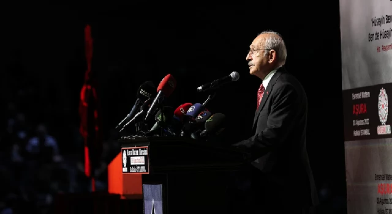 Kılıçdaroğlu: Hz. Hüseyin’e ağlayıp Yezid gibi davrananlardan değiliz