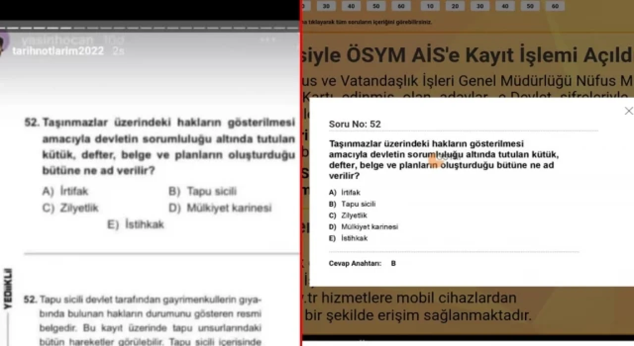 KPSS’deki çok sayıda sorunun aynı olduğunun iddia edildiği Yediiklim Yayınevi’nden açıklama