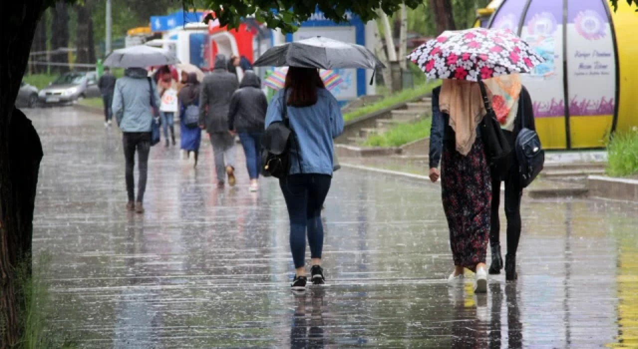 Meteoroloji'den "sağanak yağış" uyarısı