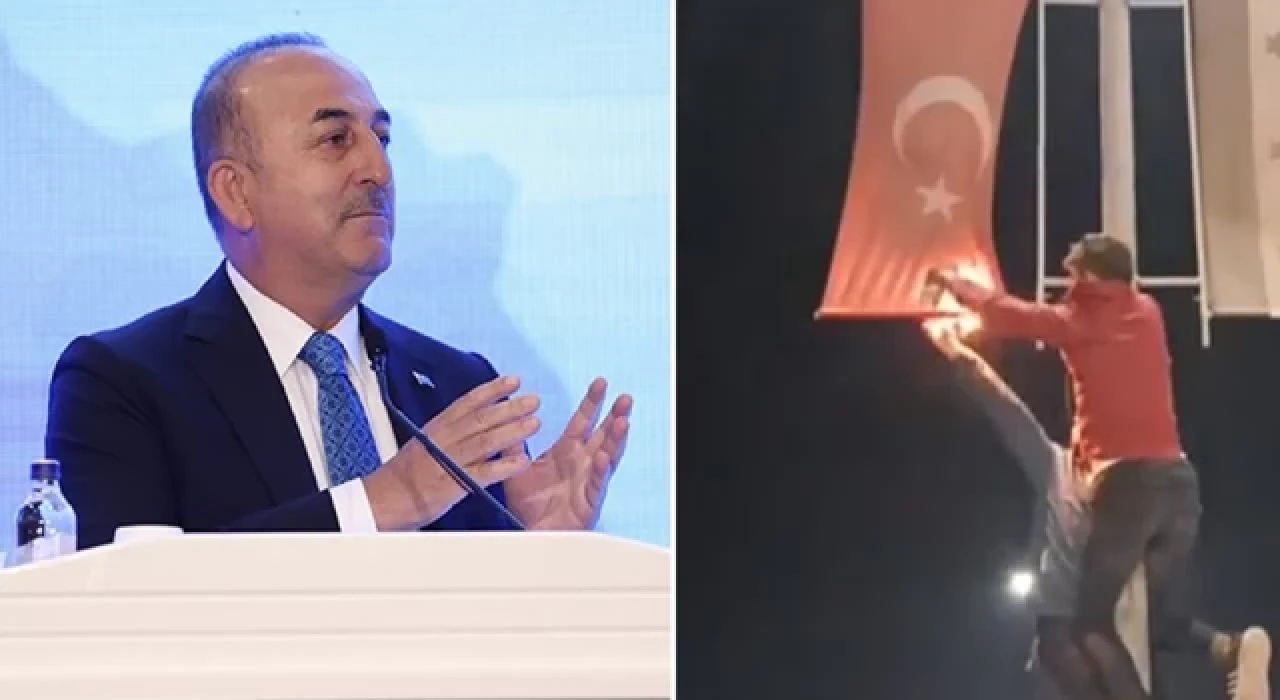 Suriyeli muhaliflerden Çavuşoğlu'nun açıklamalarına protesto