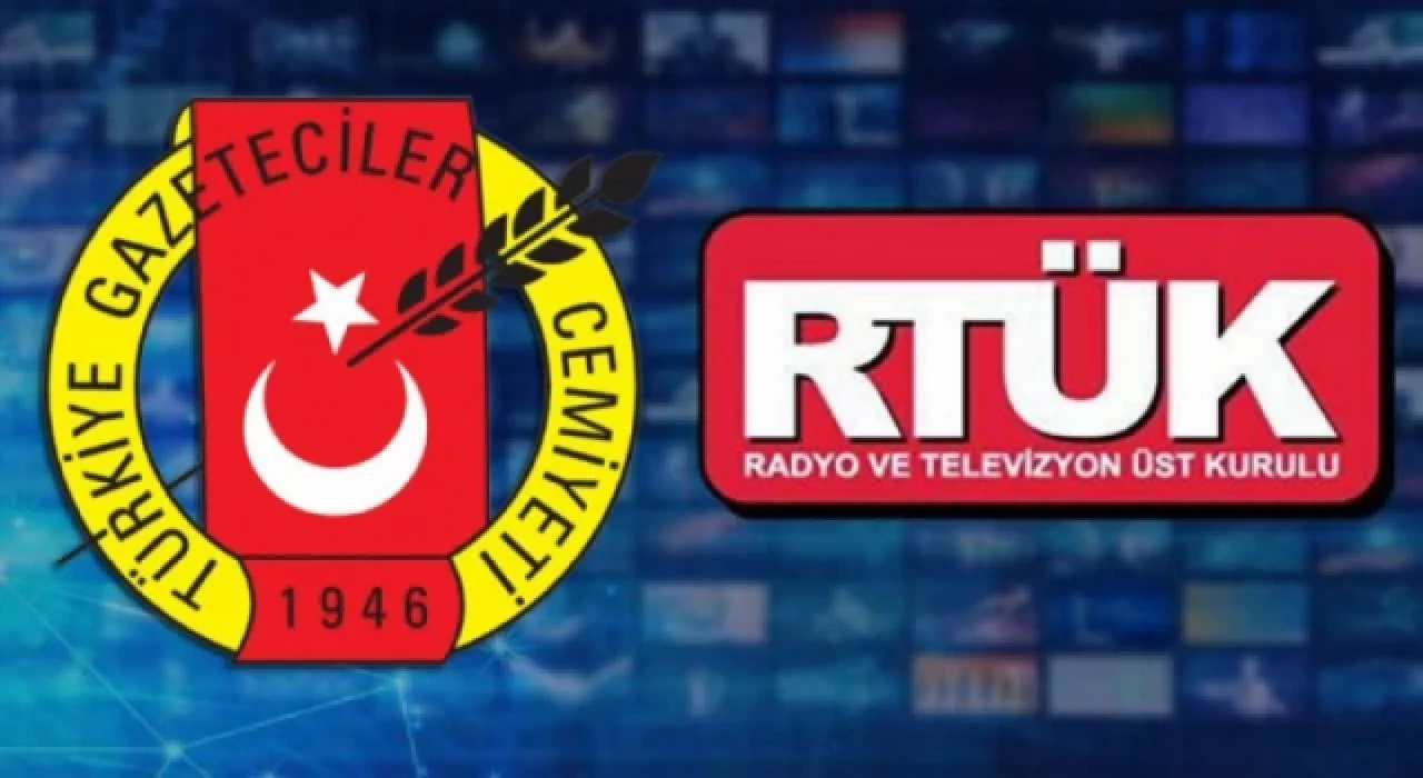 Türkiye Gazeteciler Cemiyeti'nden RTÜK'e sert tepki!