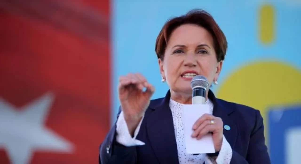 Akşener Mersin'de beklemediği bir tepkiyle karşılaştı