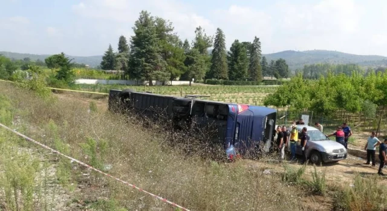 Çanakkale’de tur otobüsü faciası; 1 ölü, 54 yaralı