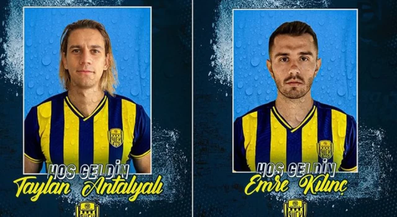 Taylan Antalyalı ve Emre Kılınç Ankaragücü'ne transfer oldu