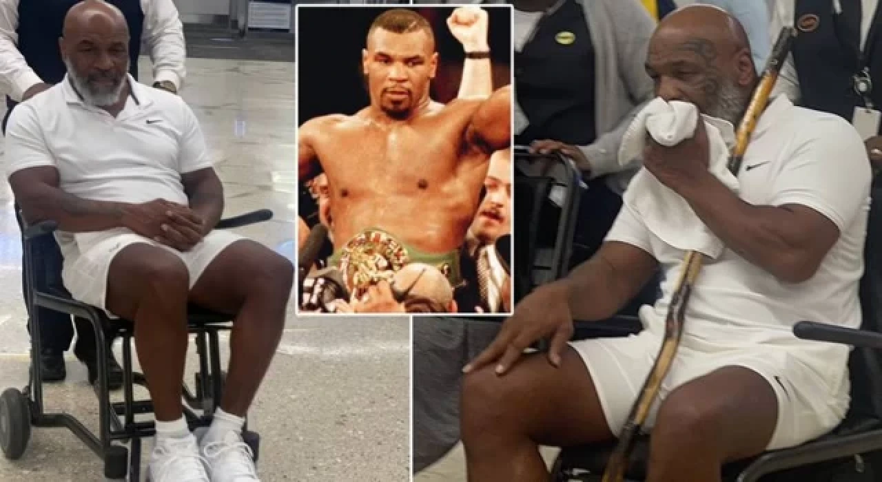 Ünlü boksör Mike Tyson tekerlekli sandalyeyle görüntülenmişti: Hastalığı açıklandı