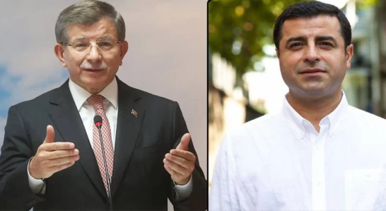 Ahmet Davutoğlu, Selahattin Demirtaş hakkındaki şikâyetinden vazgeçti