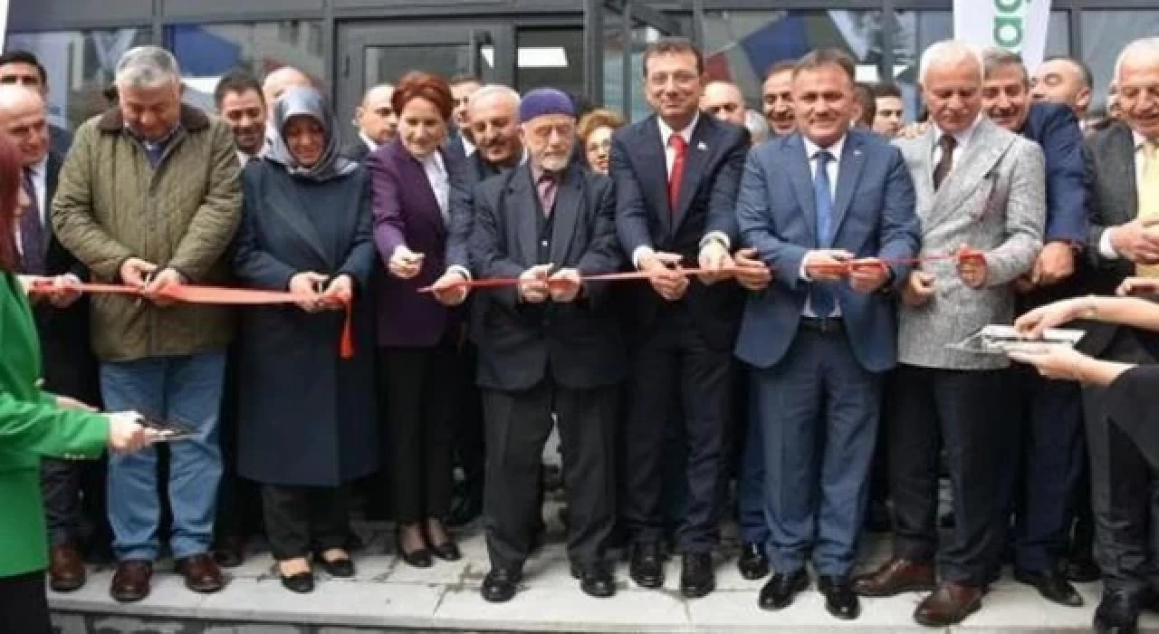 Akşener ve İmamoğlu Mustafa Canlı Bilim ve Sanat Merkezi açılışını yaptı