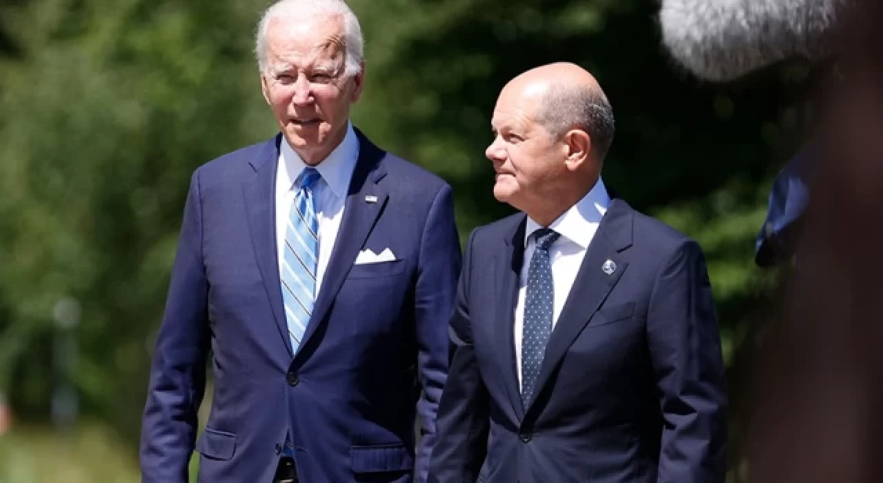 Almanya Başbakanı Scholz, ABD Başkanı Biden ile telefonda görüştü